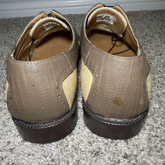 LUCIO RICCI "OXFORD"  DRESS CASUAL SHOES SIZE 12M - Picture 7 of 10